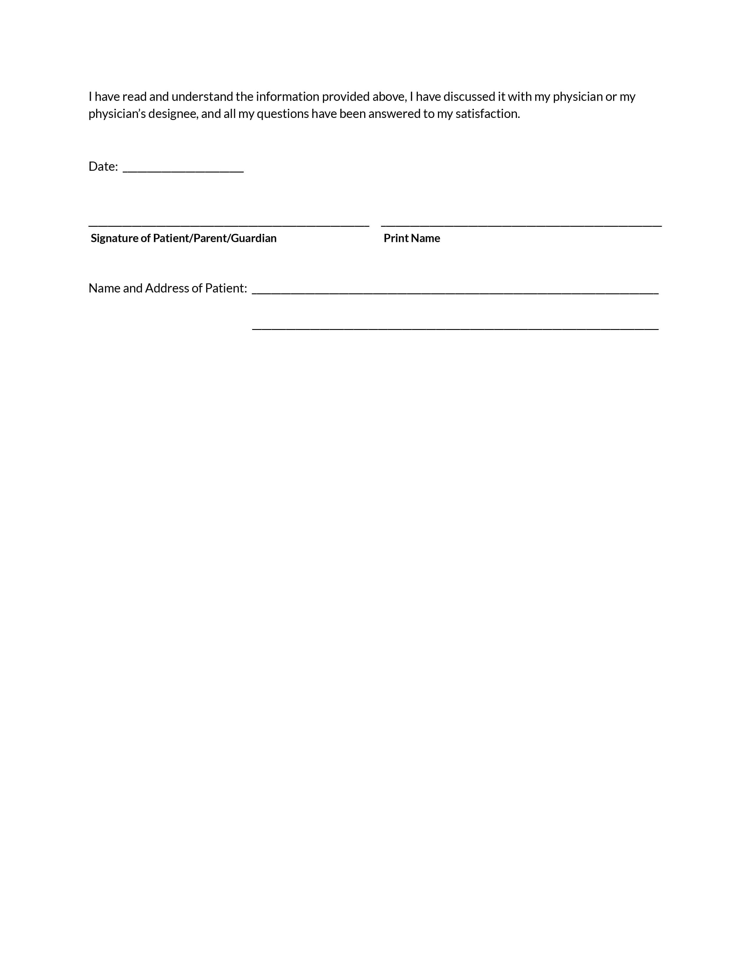 Telemedicine Consent